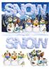 SNOW 2 A5 card front & decoupage