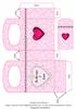Valentine heart Bag & Tag