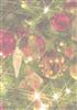 sparkle faded baubles background