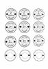 congratulations & blank circular sentiments