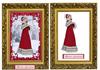 framed regency angela red xmas A5