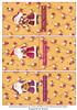 Triangle Gift Boxes - Tapestry Santa