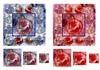 2 squared Bauble Card Toppers