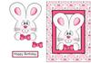 Birthday Bunny Card Front