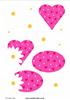 Dotty Hearts and Daisies Toppers