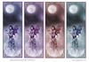 4 Moonlit Fairy Bookmarks