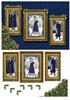 trio of regency frames xmas blue A5