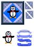 Christmas penguin