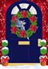 Christmas Fairy Wreath Door A5