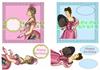 2 Squared cards (Victorian No1)