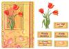 A5 card (Floral No 9)
