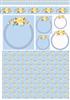 Scalloped Circle Floral