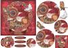 Red Copper Steampunk Quick Card