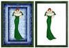 art deco Zelda framed xmas topper
