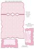 BABY GIRL BEAR IN BASKET Easel Kit SHEET 2