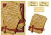 Aged Sheet Music A5
