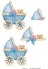 Baby boy pram step by step