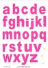 Dotty Hearts a-z lowercase
