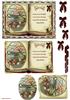 Beautiful vistas across the lake book sheet with 