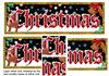 Christmas greetings with stacker layers