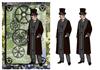 Steampunk Cogs Victorian Gentleman