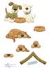 Puppy Power Shelf Card Main Layers