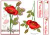 Poppy Shaped Card Front