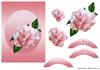 Pink Rose - Topper