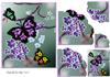 flutters in bloom floral corner stacker