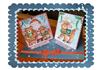 Santa zig zag easel card kit - pic