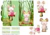 Easter bunnies wood