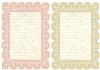 Lace Framed Script Backgrounds