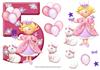 AGE 5 PRINCESS Shape Card Sheet 2 of 2