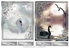 2 Fantasy Swan Toppers
