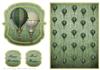 steampunk balloons backing,topper and tags