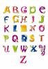 FUNKY BRIGHT ALPHABET