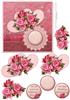 ROSES, HEARTS & LACE card & decoupage