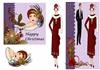 2 Christmas card fronts 