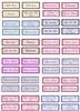 A4 Page of (Labels No 1)