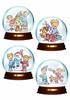 Violet & Alfie snowglobe xmas toppers