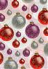 CHRISTMAS BAUBLES BACKING PAPER 2