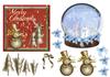 two toppers square and snow globe