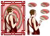 A5 card (Deco No 3b)