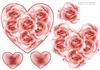 Rose Heart Topper