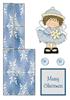 mini easel snowgirl