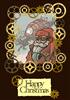 STEAMPUNK SANTA A5 TOPPER