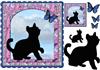 Scalloped Little Kitten Finds a Flutter