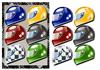 Motorbike Helmets A5 + decoupage