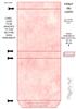 Pink Rose Box Easel Base Cover