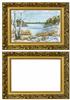 FRAMED WINTER SCENE 2 A5 topper